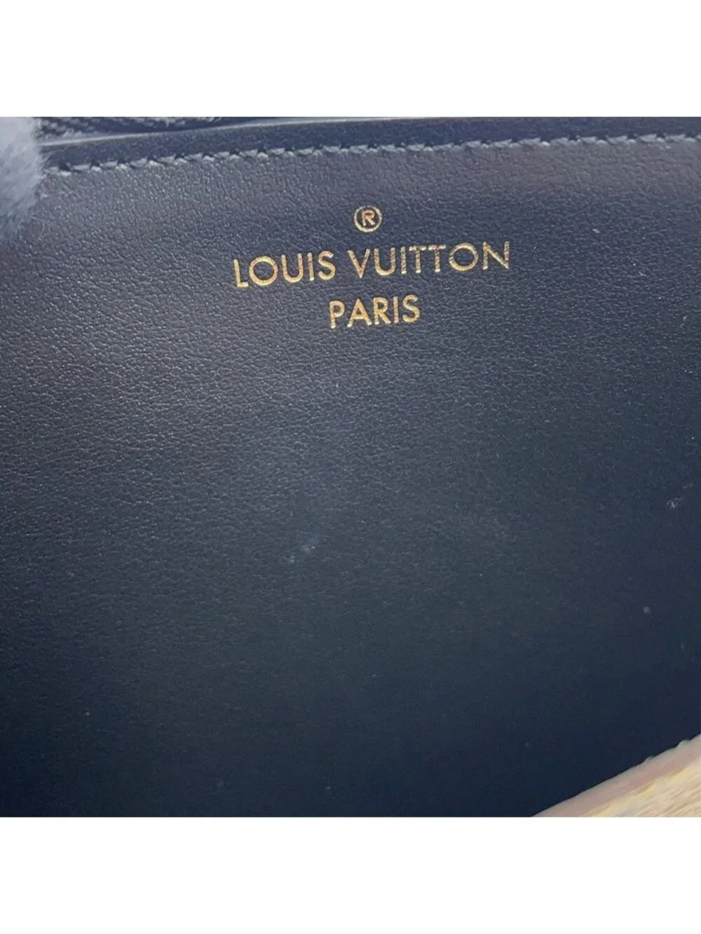 Louis Vuitton Wallet Monogram Reverse Slim Purse Black